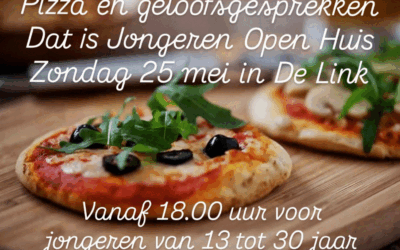 zondag 25 mei: Jongeren Open Huis